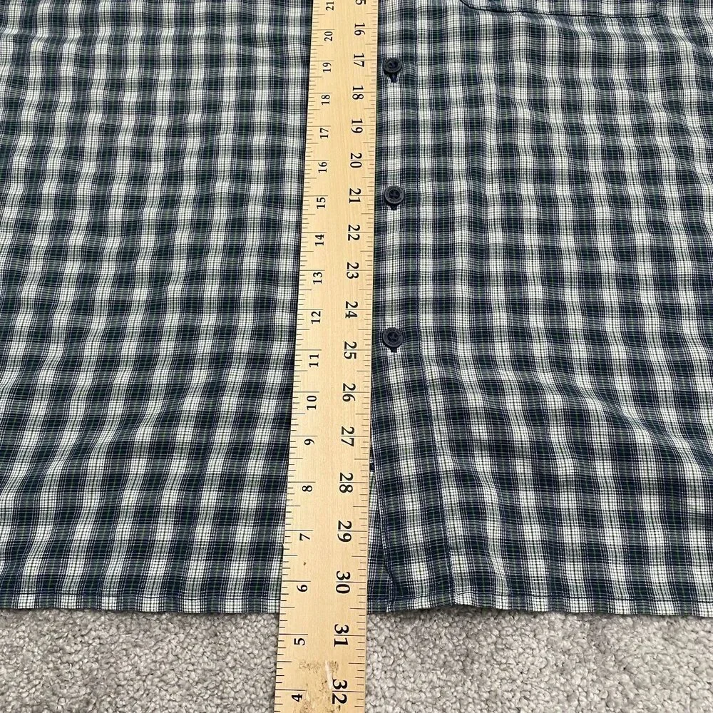 The North Face Plaid Shirt Mens XL Multicolor Short Sleeve Casual Outdoor Top